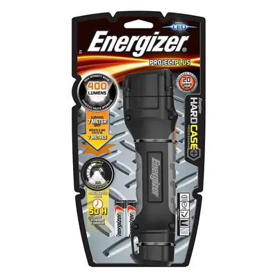 Energizer Hard Case Pro Projet Plus 4AA Handheld Flashlight