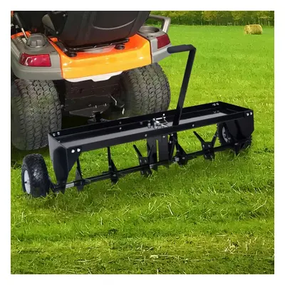 vidaXL Lawn Aerator for Ride-on Mower Time Dethstcher Scarifier Gardening Tool