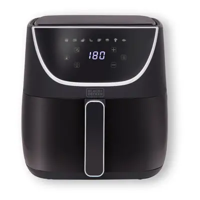 BLACK+DECKER BXAF17093GB Digital Air Fryer with Viewing WIndow, 6L, 1700W, Black