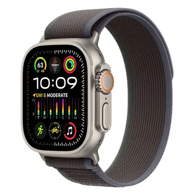 Apple Watch Ultra 49mm(GPS+Cellular) (MRF63, Titanium Case with Blue/Black Trail Loop - M/L)