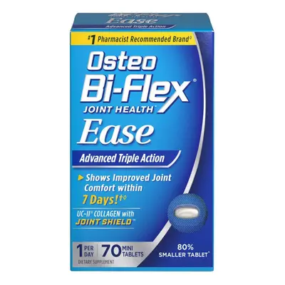 Osteo Bi-Flex Ease, Mini Tablets - Vitamin D3, Joint Shield, UC-II Collagen