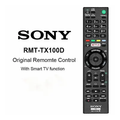 Genuine UK Sony Smart TV Remote Control RMT-TX100D RMTTX100D NETFLIX Button