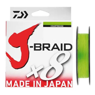 J-Braid Braid 0.13mm, 8,0kg/18lbs, 150m chartreuse