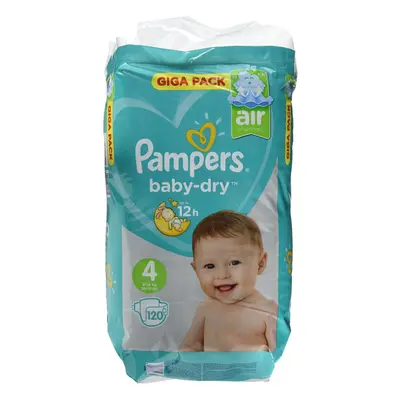 Pampers Baby-Dry Nappies Size (9-14kg) Pack of