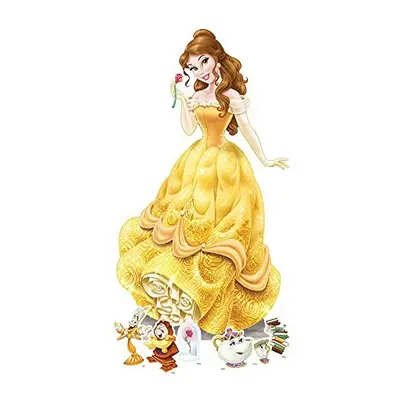 STAR CUTOUTS SP010 Belle Cardboard Cutout Party Decorations With Six Mini Party Supplies Princes