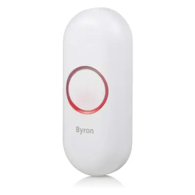 (Byron Wireless Doorbell Set, Plug-Through Chime, 150m Range, Melodies, DBY-22313UK) Byron Wirel