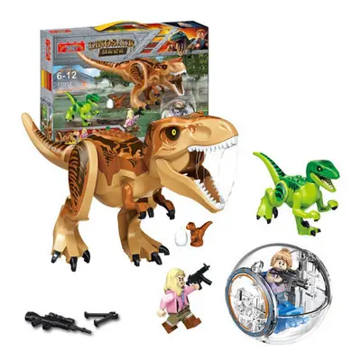 (Style F) Large Dinosaur Figure Big Size Indominus T Rex Blocks Lego Toys