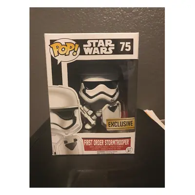 Funko Pop Star Wars First Order Stormtrooper Riot Gear Exclusive Vinyl Bobble Head