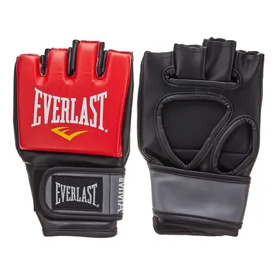 Everlast Pro Style MMA Grappling Gloves, Large/Xtra Large, (Red)