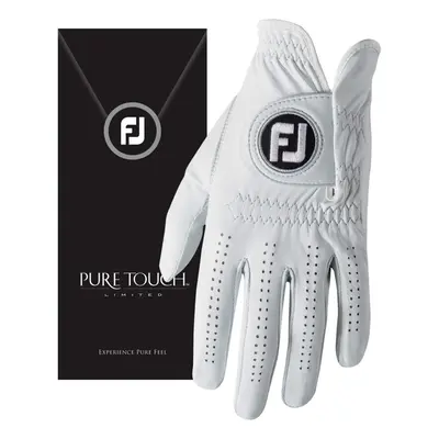 FootJoy Mens Pure Touch Limited Golf Gloves White Large Worn on Right Hand