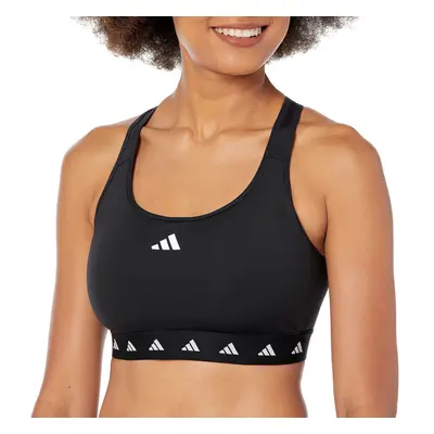 adidas Women's POWERREACT Training Support Techfit Bra Core Black Me