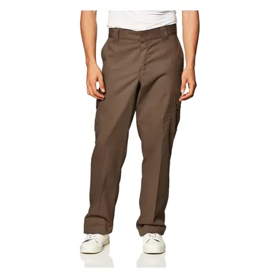 Dickies Mens Regular Straight Flex Twill cargo Pant Mushroom 32W x