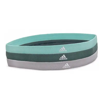 3pcs Adidas Sports Headband Hair Bands Gym Training Fitness Yoga - Grey/Green/Mint