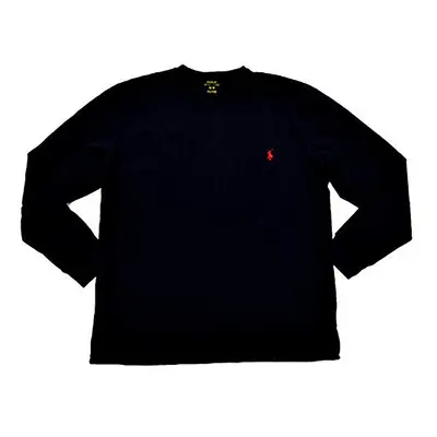 Polo Ralph Lauren Men's Crew Neck Long Sleeve Tee Jet Black XX-Large