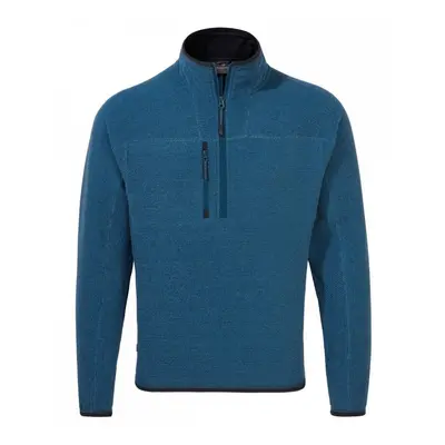 (S, Poseidon Blue) Craghoppers Mens Expert Active Marl Half Zip Fleece Top