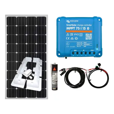 Victron 150w Mono Solar Panel Kit battery charging MPPT Controller brackets