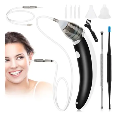 Ear Wax Removal Vacuum Cleaner Level Strong Suction Electric Ear Cleaner Silicone Ear Wax Remova