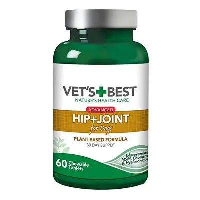 Vet's Best Advanced Hip & Joint Dog Supplements | Formulated with Glucosamine and Chondroitin to