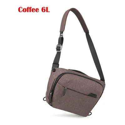 (Coffee L6) Backpack Camera Bag Organizer Backpacks Storage Case Bag for Camera Photo Backpack S