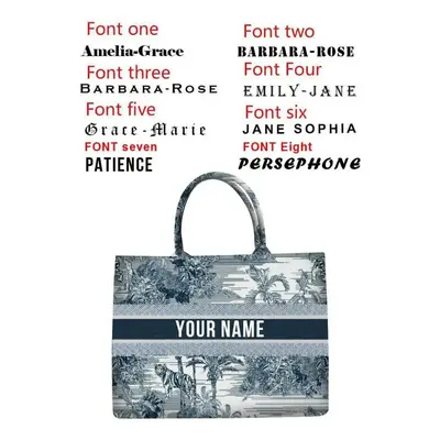 (11 Printed handbag, 42X32X10CM) Handbag lady Personalized Fashion Printing Large Capacity Canva