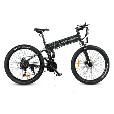 (Black) SAMEBIKE LO26-II-FT-YD,Battery 48V14AH,900W Motor