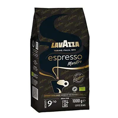 Lavazza, Espresso Maestro, Coffee Beans, Ideal for Espresso Machines, Balanced & Aromatic Taste,