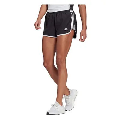 adidas Women's Marathon Shorts Black/White X-Large