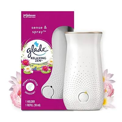 Sense & Spray Air Freshener Holder and Refills, Motion Activated Automatic Odour Eliminator for 