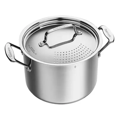 Cuisinart 766S22 Qt Stainless Steel Pasta Pot wStraining Cover ChefsClassicStainlessCookwareColl