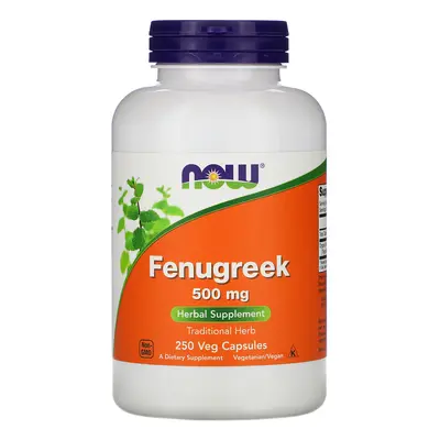 Now Foods, Fenugreek, mg, Veg Capsules