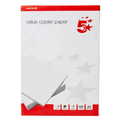 Value Copier Paper Multifunctional FSC Ream-Wrapped A3 White [500 Sheets]