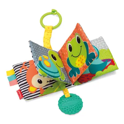 Infantino Link and Squeak Animal Crinkle Book