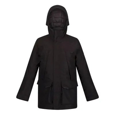 (7-8 Years, Black) Regatta Childrens/Kids Paddrick Waterproof Parka