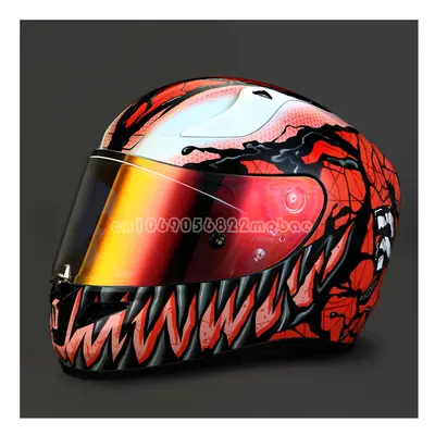 (Revo Red) HJ-26 Helmet Visor Lens for HJC RPHA & RPHA Casco Moto Windshield