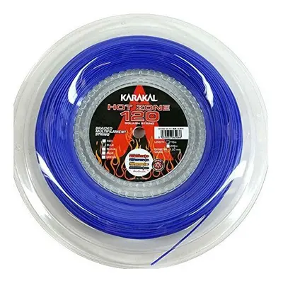 (Blue) Karakal Hot Zone Squash Racket Strings Durable Power Multifilament Coil 110m