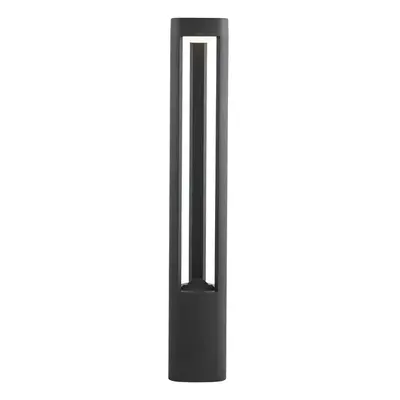 Led Outdoor Post 800MM Height In Dark Grey