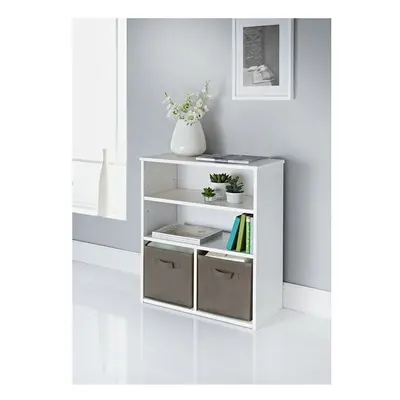 Wooden Storage Shelves Cube Storage Basket Shelving Unit G-0340