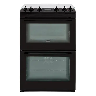 Zanussi ZCK66350BA 60cm Dual Fuel Cooker - Black