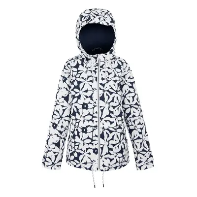 (20 UK, Navy/White) Regatta Womens/Ladies Bayletta II Floral Waterproof Jacket