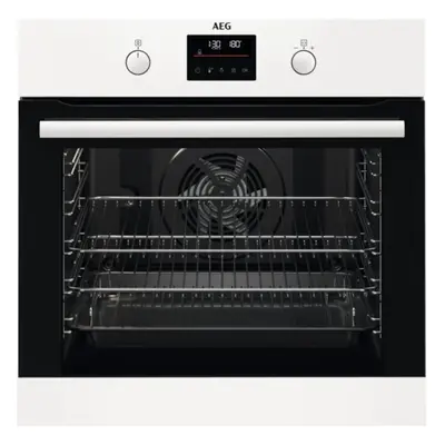 AEG BEB335061W - White Built in Electric Single Oven - A+ energy