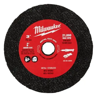 Milwaukee 3 Metal Cut Off Wheel Pack