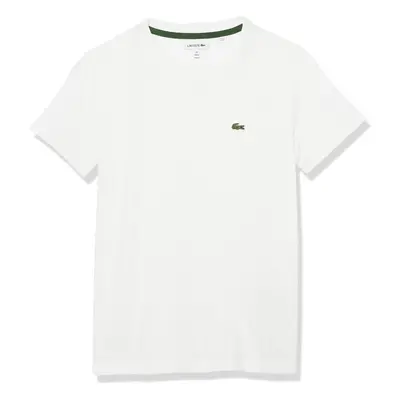 Lacoste Short Sleeve Crew Neck Classic Cotton T-Shirt Blanc Years