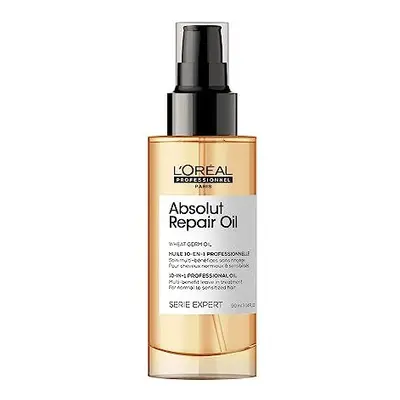 L'OrÃ©al Professionnel 10-in-1 Leave-in Oil, With Protein And Gold Quinoa for Dry And Damaged Ha