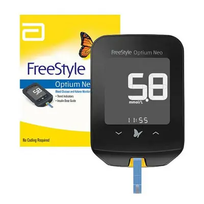 Abbott Optium Neo Blood Glucose&Ketone Monitor Reader Freestyle System