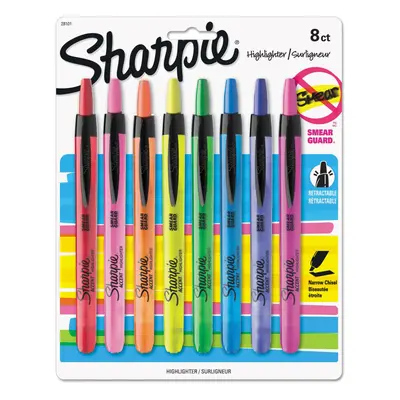 Sharpie Smear Guard Retractable Highlighters