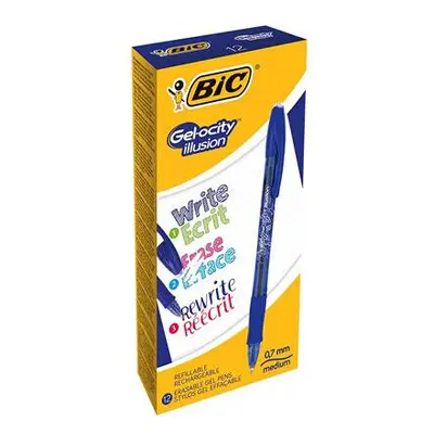 BIC Gel-ocity illusion Retractable gel pen Blue pc(s)