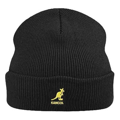 Kangol 2978BC-BG991-1SFM Acrylic Cuff Pull on Hat for Unisex, Black & Gold - One Size