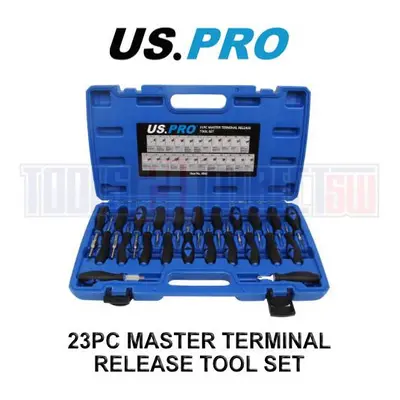 US PRO Tools 23PC Master Terminal Release Tool Set Electrical Terminal Release Tool