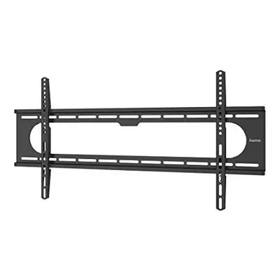 Hama Flat Fixed TV Wall Bracket Mount for TVs up to inch VESA - Black