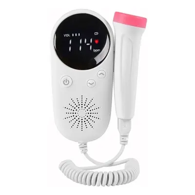 Household Fetal Doppler Baby Prenatal Heart Monitor LCD Display Fetus-Voice Meter Pregnant Woman